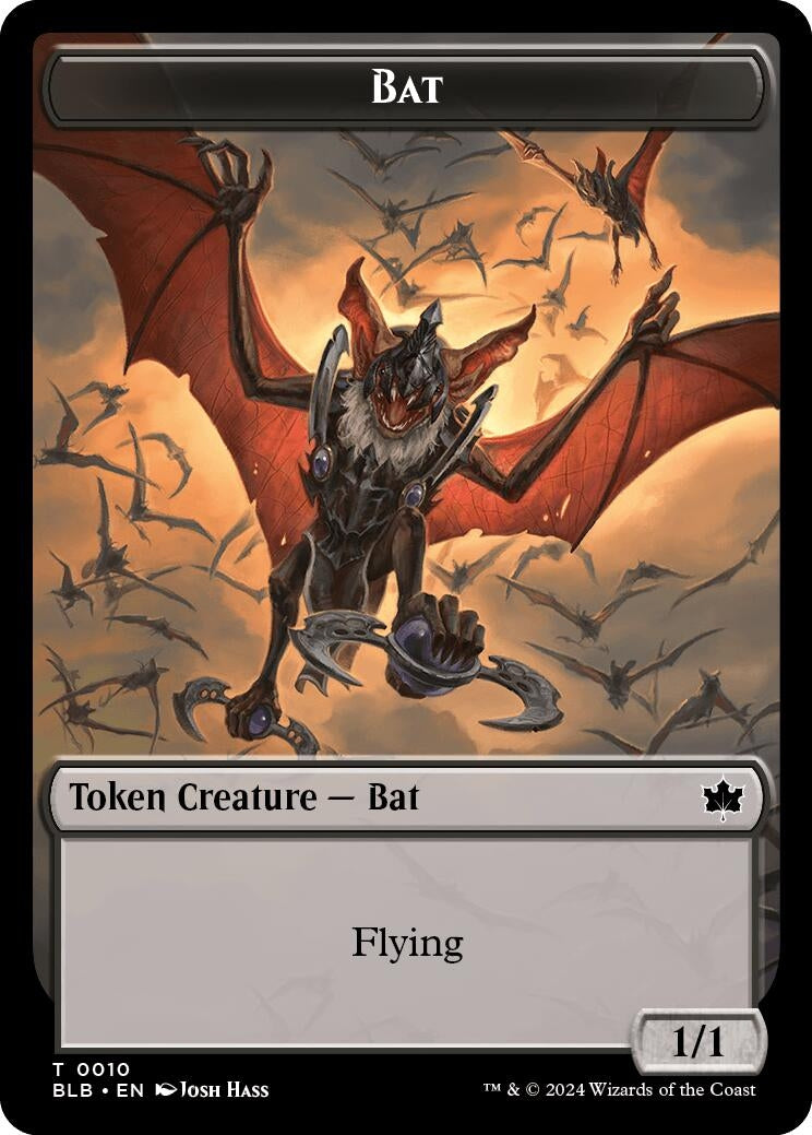Image for Bat Token (10) (BLB) - Magic: The Gathering