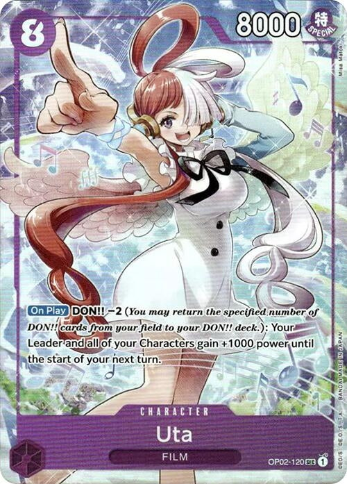 Image for Uta - OP02-120 (Premium Card Collection -Uta-) (OP02-120) (OP-PR) - One Piece Card Game