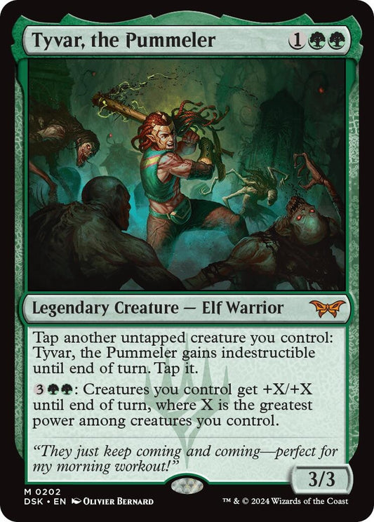 Image for Tyvar, the Pummeler (202) (DSK) - Magic: The Gathering