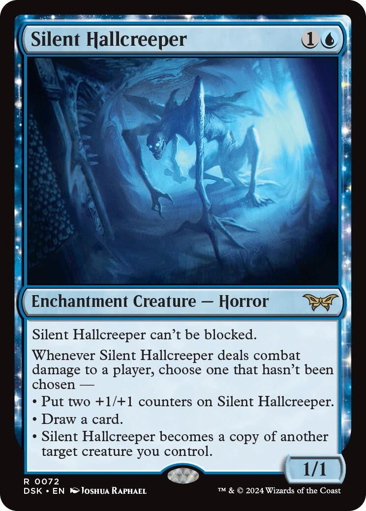 Image for Silent Hallcreeper (72) (DSK) - Magic: The Gathering