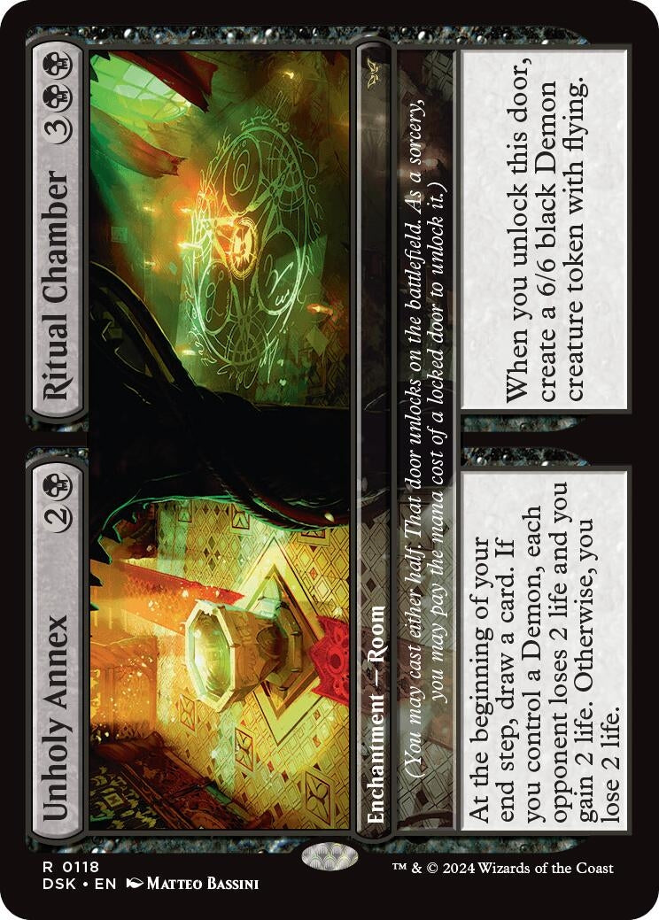 Image for Unholy Annex // Ritual Chamber (118) (DSK) - Magic: The Gathering