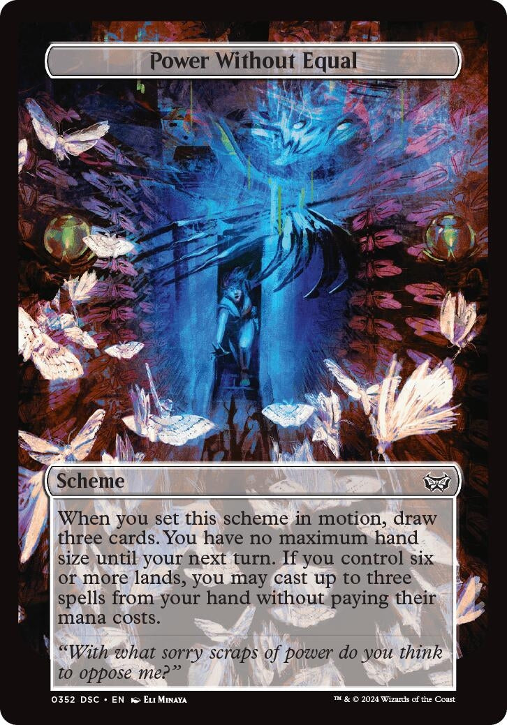 Image for Power Without Equal (Full Art) (352) (A:DSC) - Magic: The Gathering