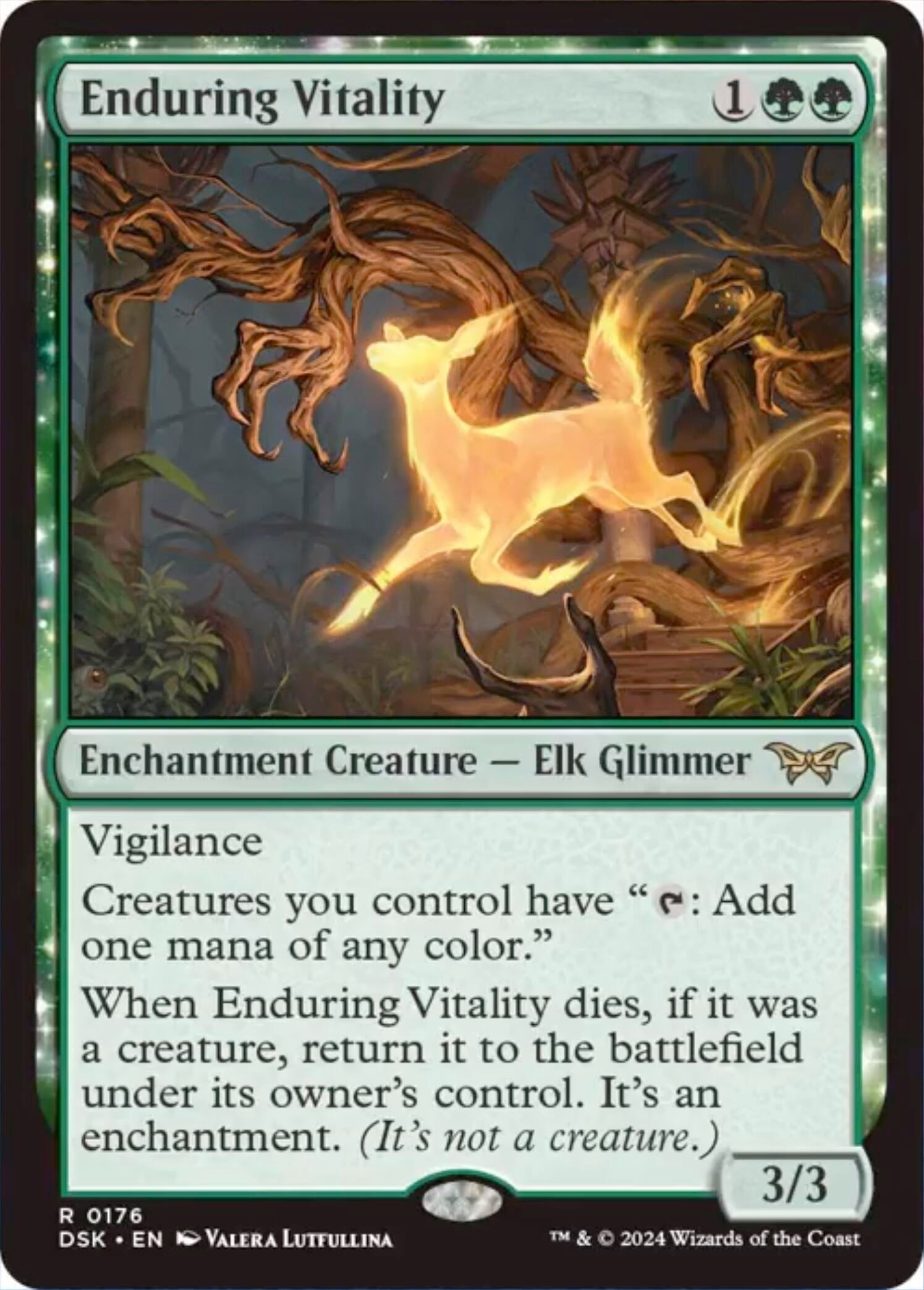 Image for Enduring Vitality (176) (DSK) - Magic: The Gathering