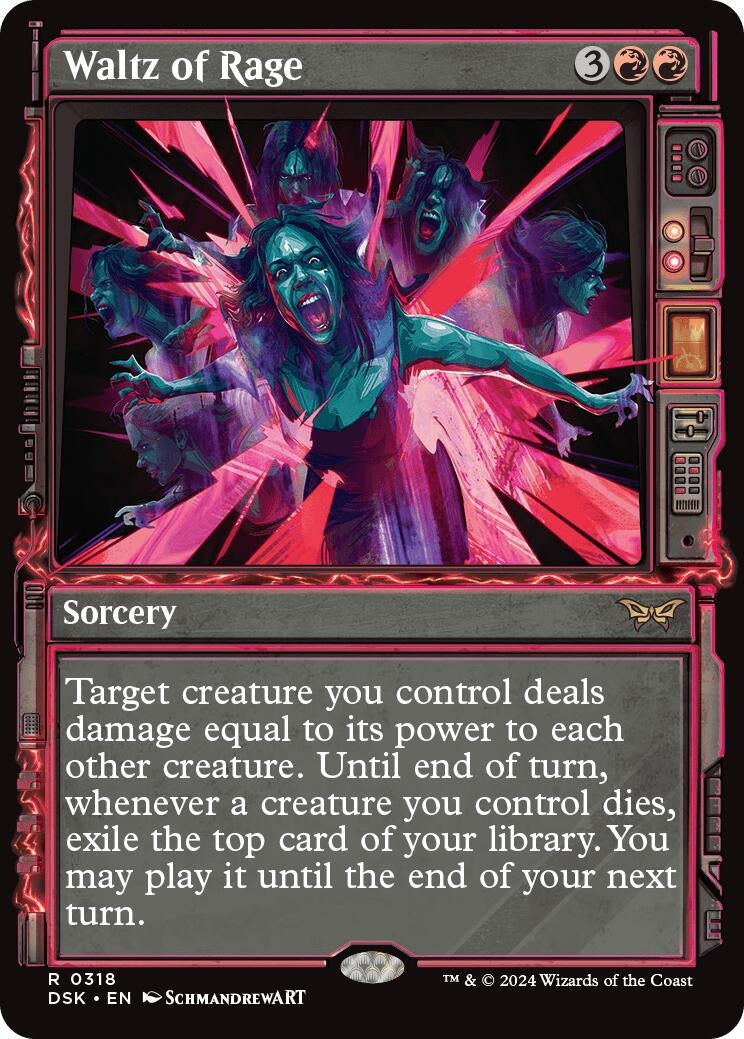 Image for Waltz of Rage (Showcase) (318) (DSK) - Magic: The Gathering