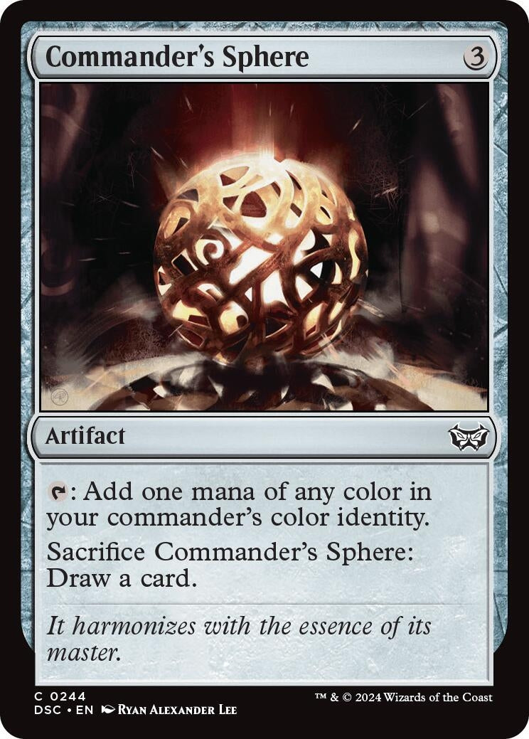 Image for Commander's Sphere (244) (DSC) - Magic: The Gathering