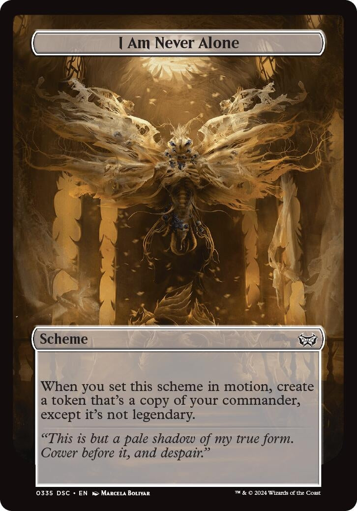 Image for I Am Never Alone (Full Art) (335) (A:DSC) - Magic: The Gathering