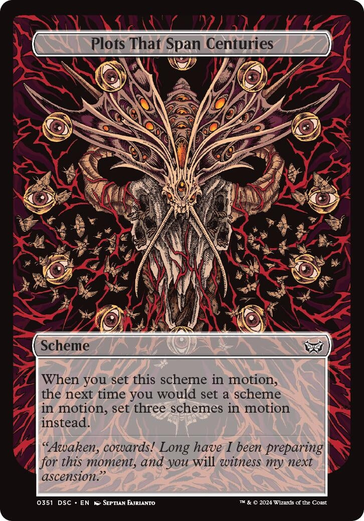 Image for Plots That Span Centuries (Full Art) (351) (A:DSC) - Magic: The Gathering