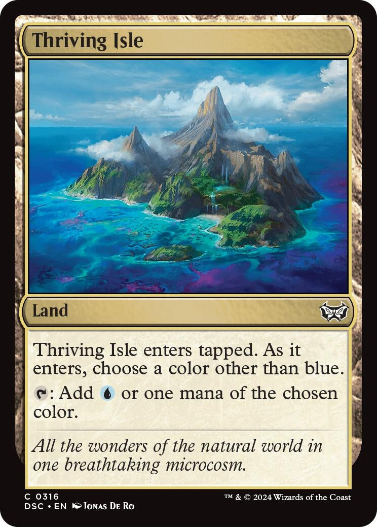 Image for Thriving Isle (316) (DSC) - Magic: The Gathering