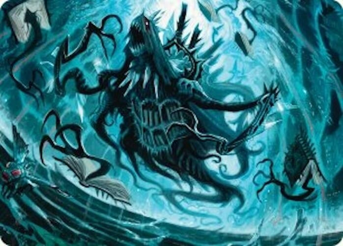 Image for Overlord of the Floodpits Art Card (4) (ASDSK) - Magic: The Gathering