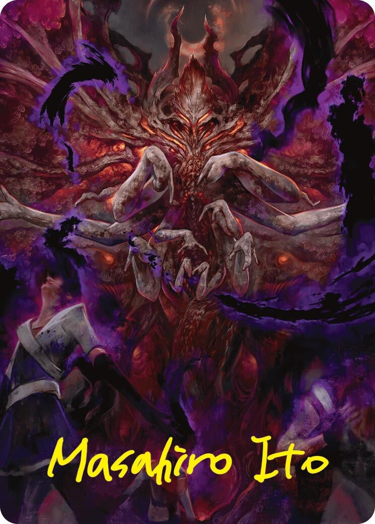 Image for Damnation Art Card (Gold-Stamped Signature) (53) (ASDSK) - Magic: The Gathering