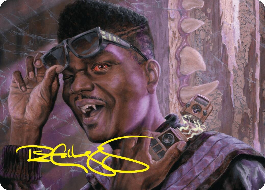 Image for Dashing Bloodsucker Art Card (Gold-Stamped Signature) (6) (ASDSK) - Magic: The Gathering