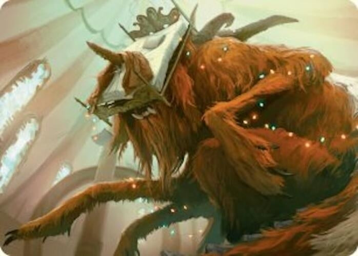 Image for Bedhead Beastie Art Card (11) (ASDSK) - Magic: The Gathering