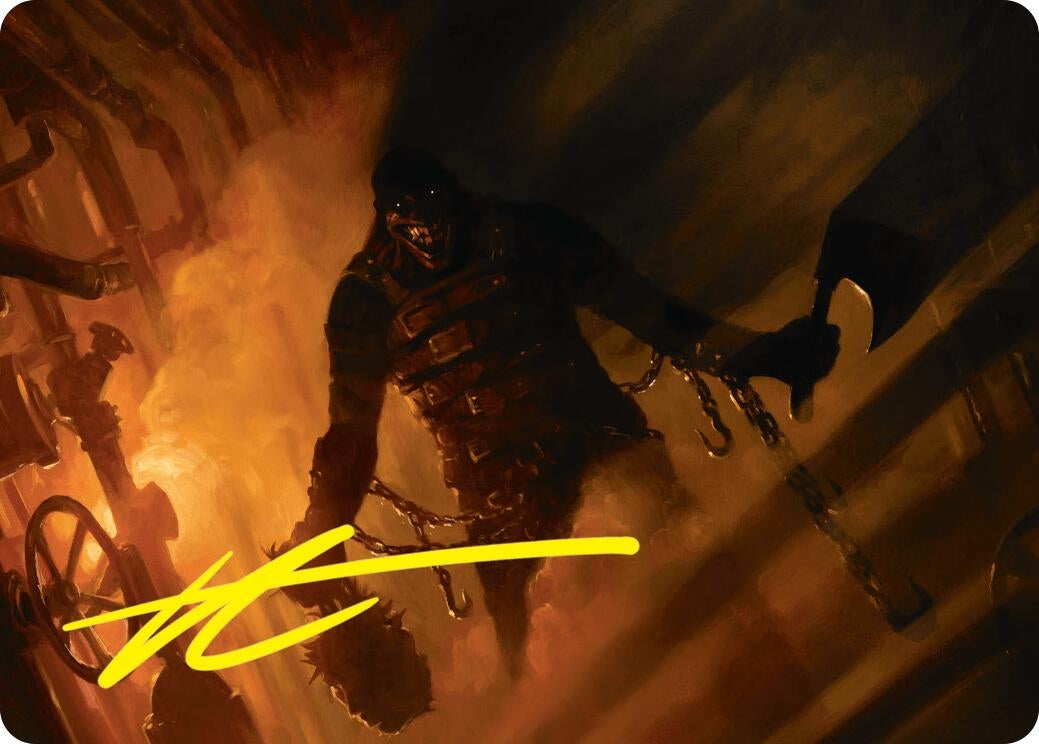 Image for Boilerbilges Ripper Art Card (Gold-Stamped Signature) (12) (ASDSK) - Magic: The Gathering