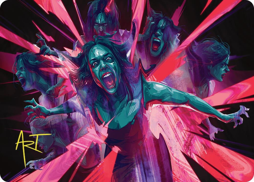 Image for Waltz of Rage Art Card (Gold-Stamped Signature) (35) (ASDSK) - Magic: The Gathering