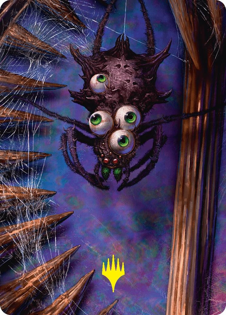 Image for Spider Art Card (Gold-Stamped Planeswalker Symbol) (54) (ASDSK) - Magic: The Gathering