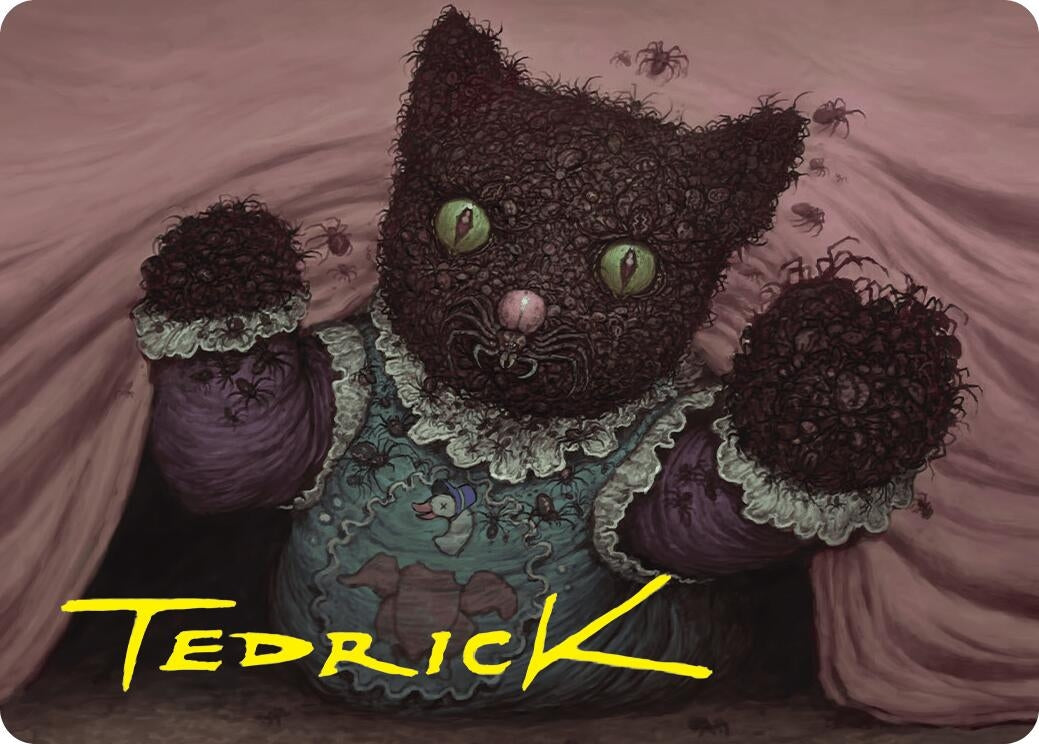 Image for Twitching Doll Art Card (Gold-Stamped Signature) (48) (ASDSK) - Magic: The Gathering