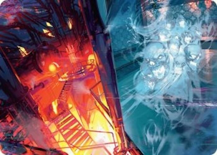 Image for Roaring Furnace // Steaming Sauna Art Card (37) (ASDSK) - Magic: The Gathering