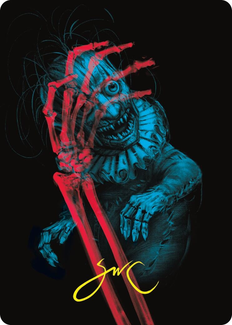 Image for Marvin, Murderous Mimic Art Card (Gold-Stamped Signature) (45) (ASDSK) - Magic: The Gathering