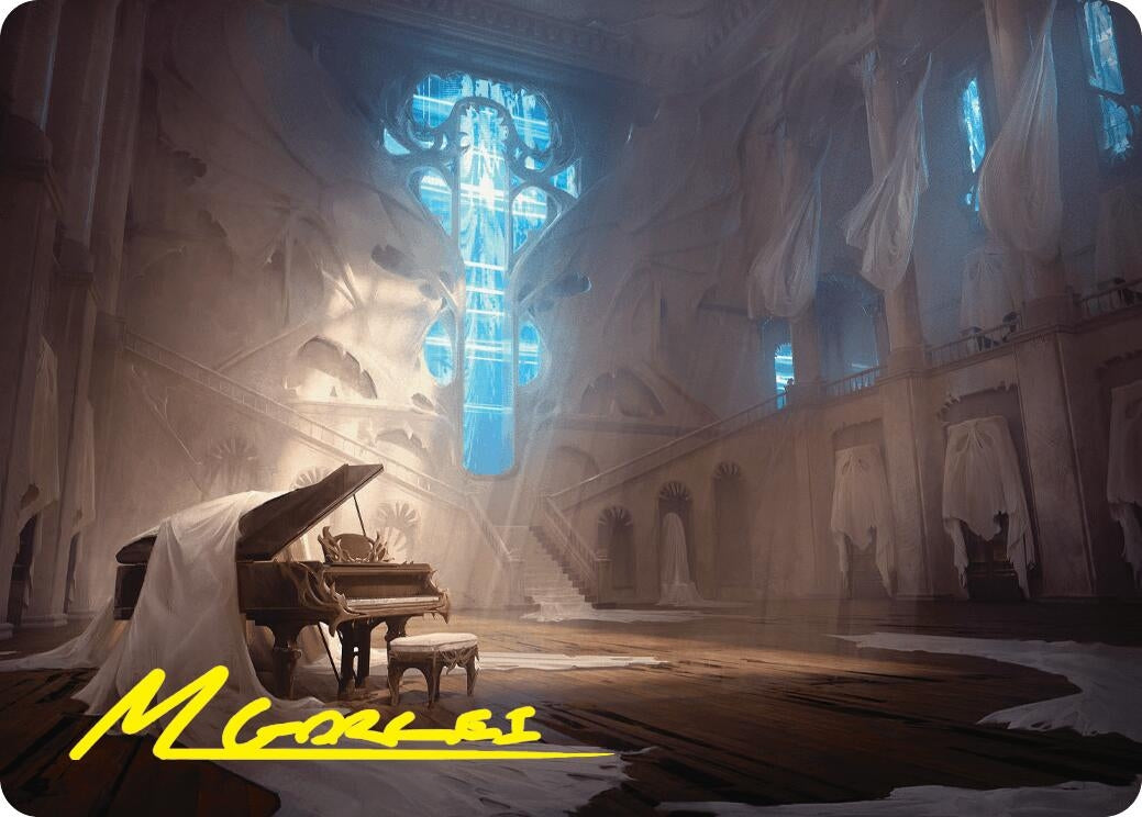 Image for Plains Art Card (Gold-Stamped Signature) (29) (ASDSK) - Magic: The Gathering