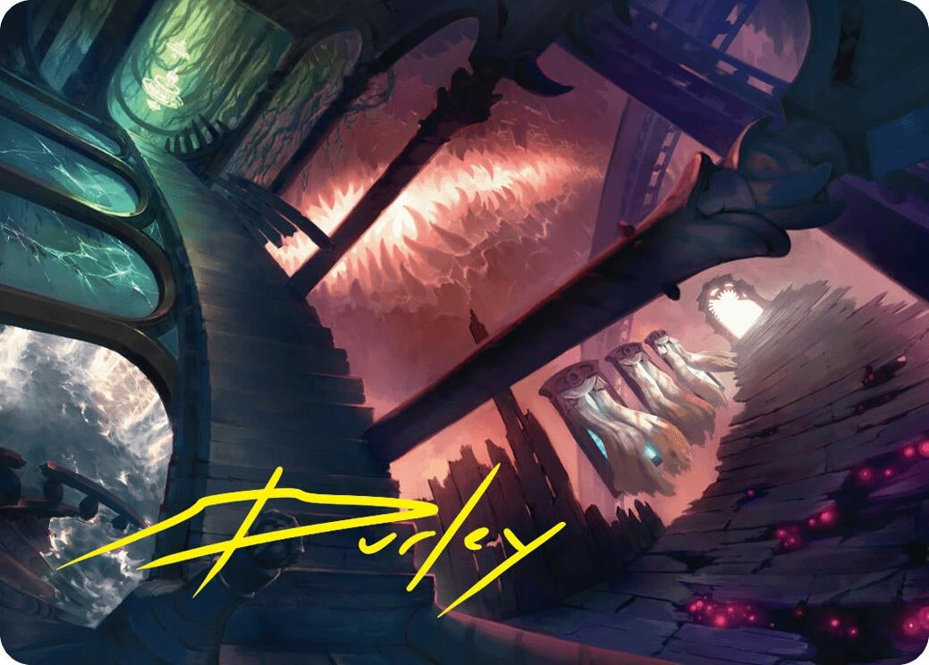 Image for Terramorphic Expanse Art Card (Gold-Stamped Signature) (27) (ASDSK) - Magic: The Gathering