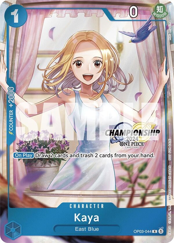 Image for Kaya (CS 2024 Celebration Pack) (OP03-044) (OP-PR) - One Piece Card Game