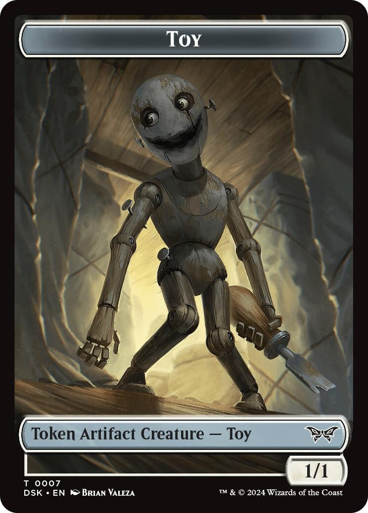 Image for Toy // Treasure Double-Sided Token (7 // 15) (DSK) - Magic: The Gathering