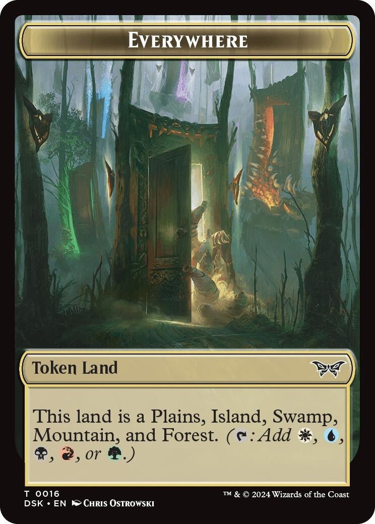 Image for Everywhere Token (16) (DSK) - Magic: The Gathering