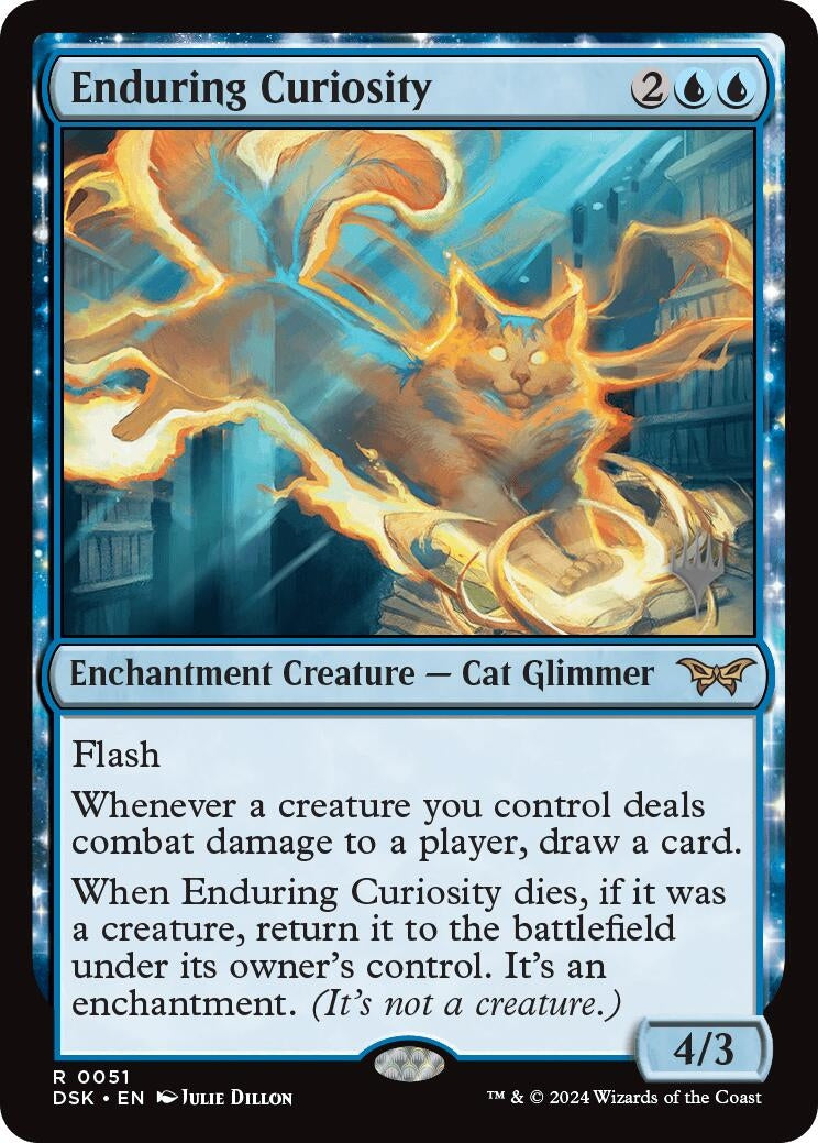 Image for Enduring Curiosity (51) (PPDSK) - Magic: The Gathering