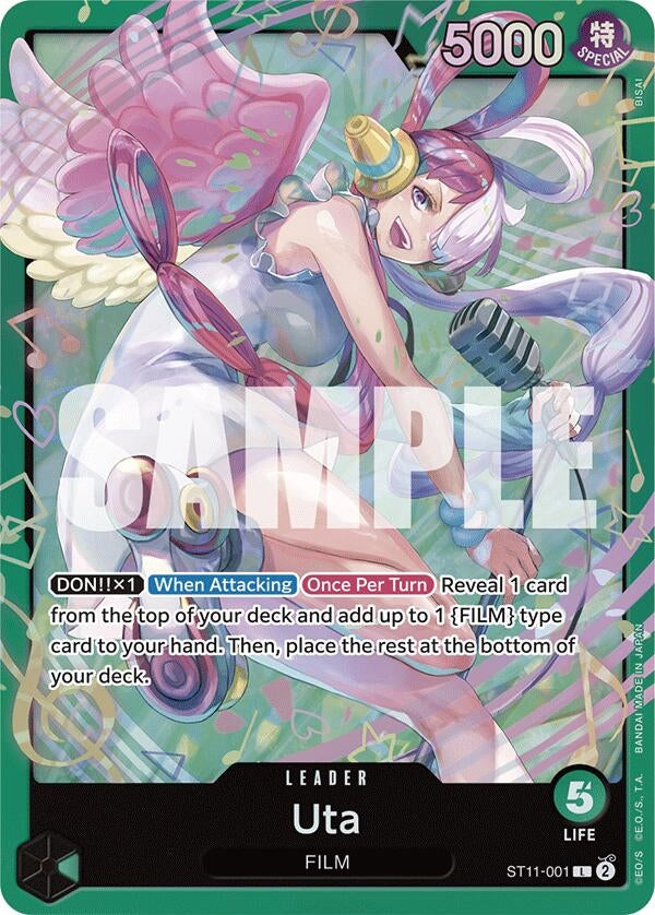 Image for Uta (ST11-001) (ST11-001) (ST-16) - One Piece Card Game