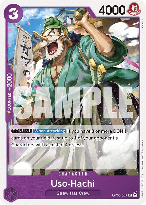 Image for Uso-Hachi (OP05-061) (OP05-061) (ST-18) - One Piece Card Game