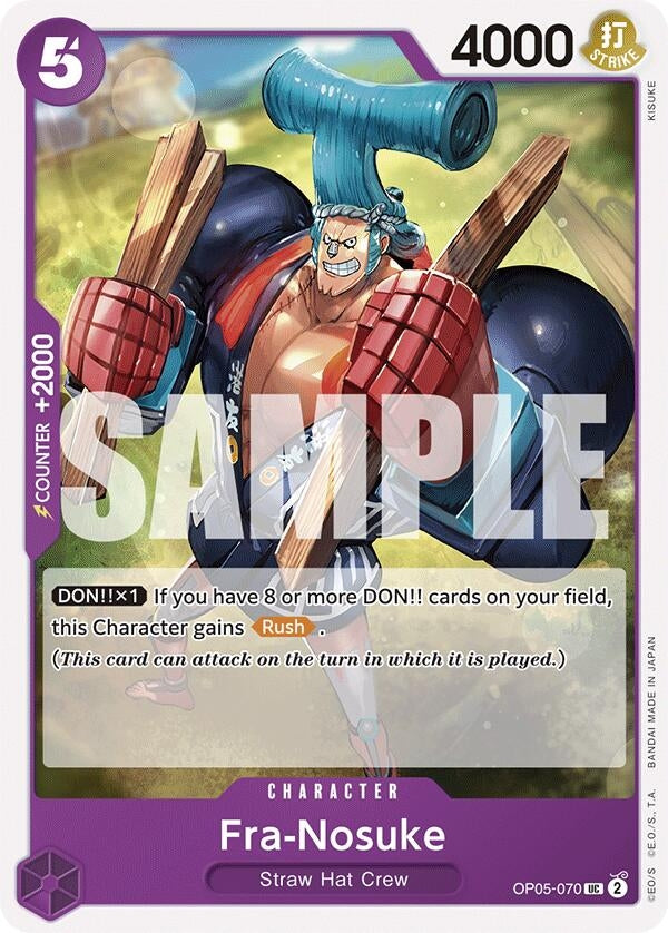 Image for Fra-Nosuke (OP05-070) (ST-18) - One Piece Card Game
