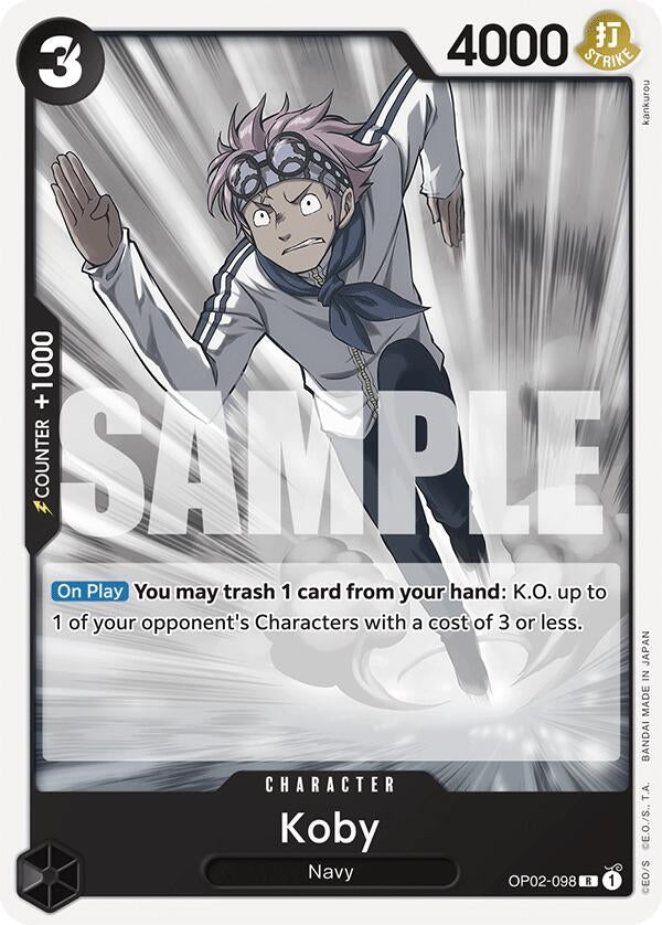 Image for Koby (OP02-098) (ST-19) - One Piece Card Game