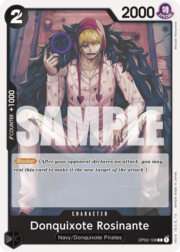 Image for Donquixote Rosinante (OP02-108) (ST-19) - One Piece Card Game
