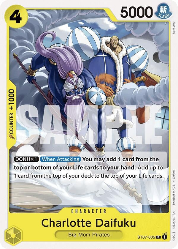 Image for Charlotte Daifuku (ST07-005) (ST-20) - One Piece Card Game