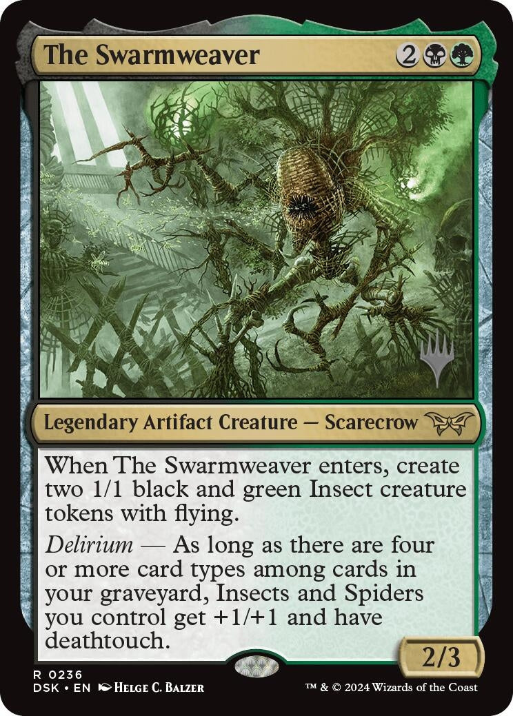 Image for The Swarmweaver (0236) (236) (PPDSK) - Magic: The Gathering