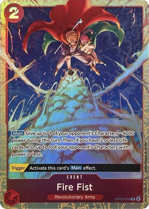 Image for Fire Fist (Premium Card Collection -Best Selection Vol. 2-) (OP05-019) (OP-PR) - One Piece Card Game