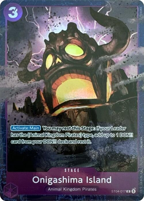 Image for Onigashima Island (Premium Card Collection -Best Selection Vol. 2-) (ST04-017) (OP-PR) - One Piece Card Game