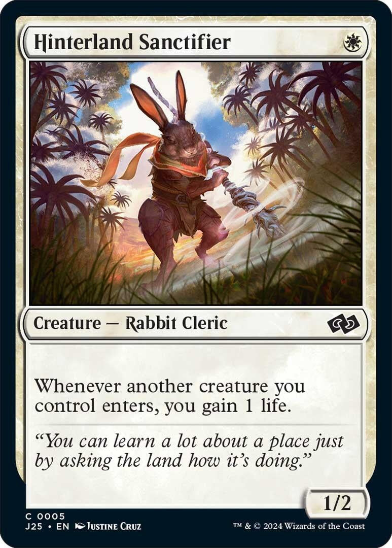 Image for Hinterland Sanctifier (5) (J25) - Magic: The Gathering