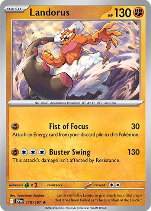 Image for Landorus (110/191) (SSP) - Pokemon