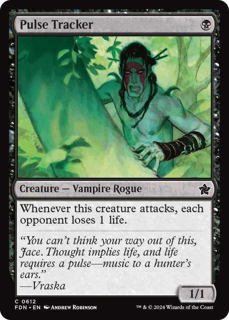 Image for Pulse Tracker (612) (FDN) - Magic: The Gathering