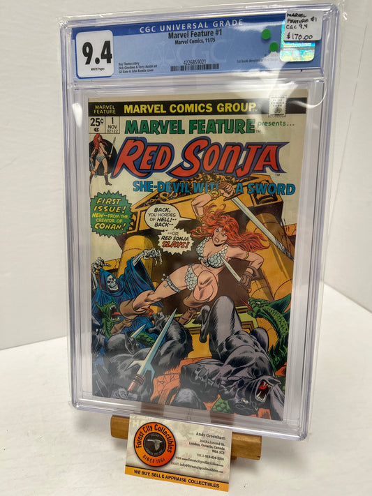 Marvel Feature #1 (White Pages) {CGC 9.4}