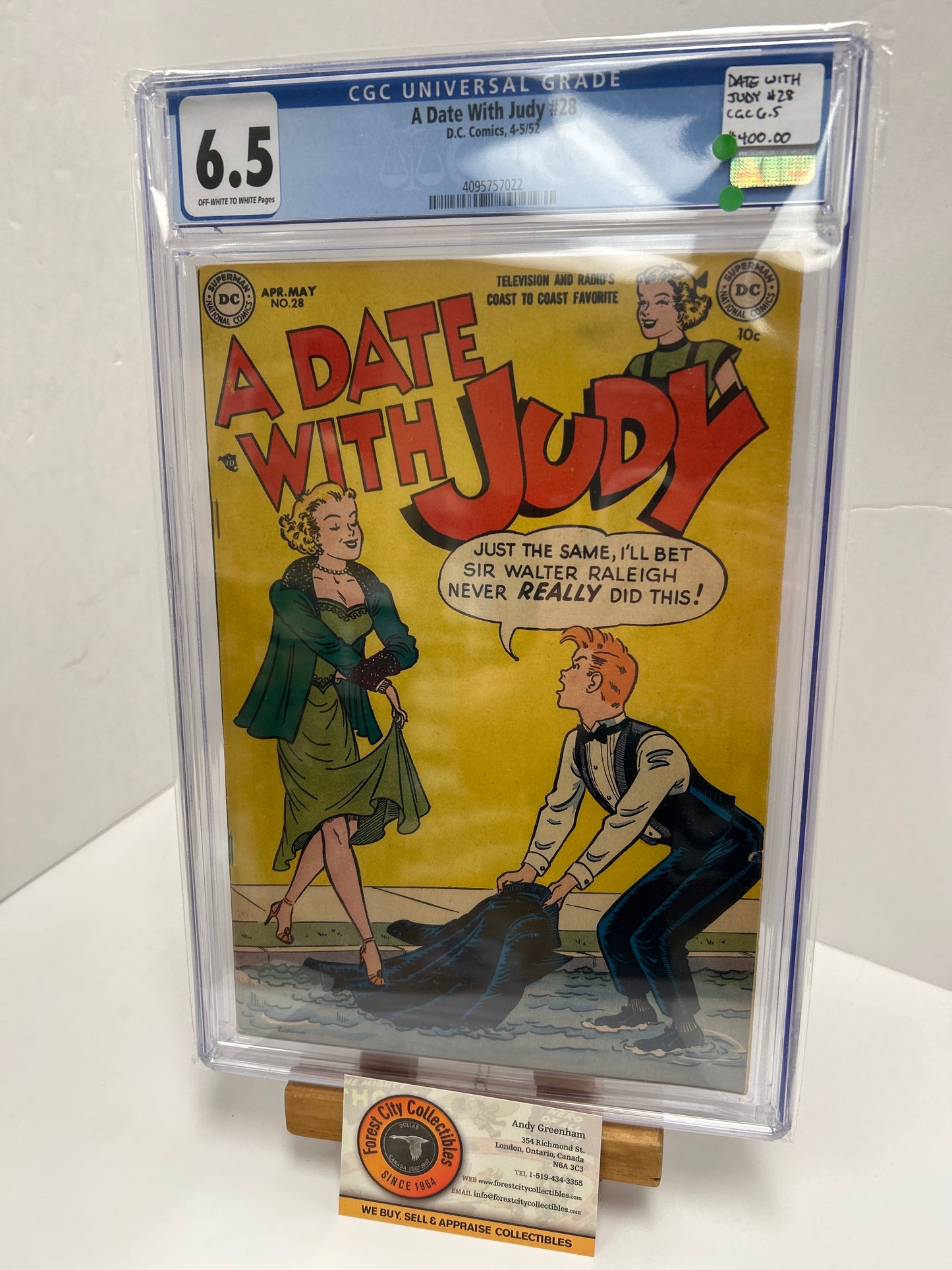 A Date With Judy #28 (White Pages) {CGC 6.5}