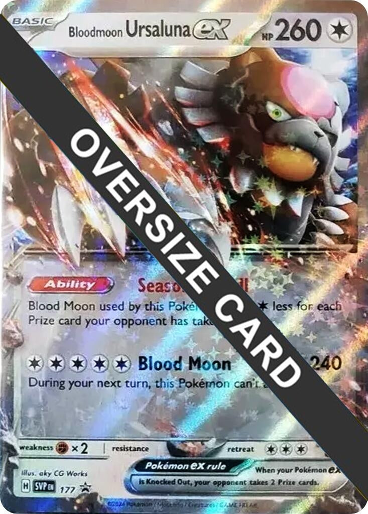 Image for Bloodmoon Ursaluna ex - 177 (141/167) (PR) - Pokemon