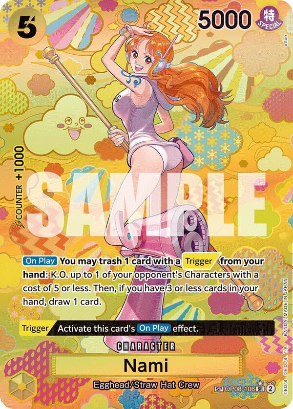 Image for Nami (SP) (OP08-106) (OP09) - One Piece Card Game