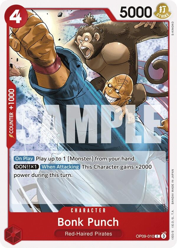 Image for Bonk Punch (OP09-010) (OP09) - One Piece Card Game