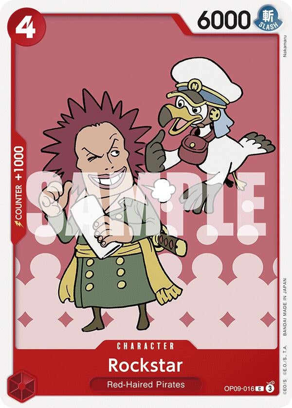 Image for Rockstar (OP09-016) (OP09) - One Piece Card Game