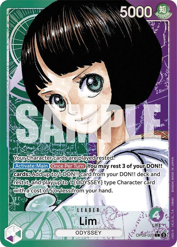 Image for Lim (022) (Parallel) (OP09-022) (OP09) - One Piece Card Game