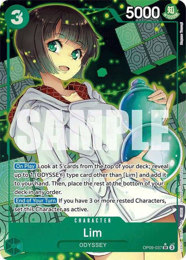 Image for Lim (037) (Parallel) (OP09-037) (OP09) - One Piece Card Game