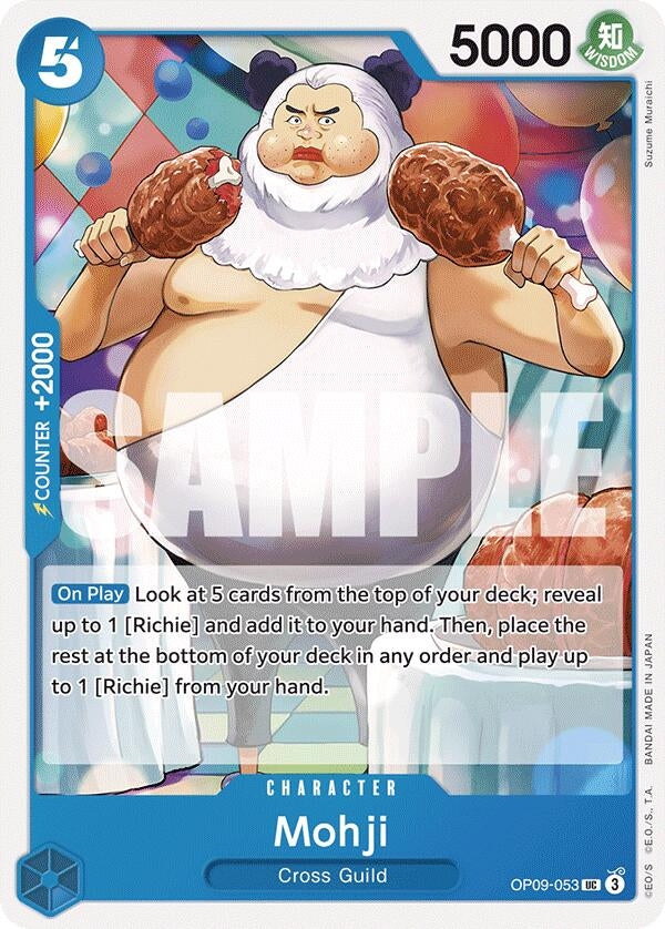 Image for Mohji (OP09-053) (OP09) - One Piece Card Game