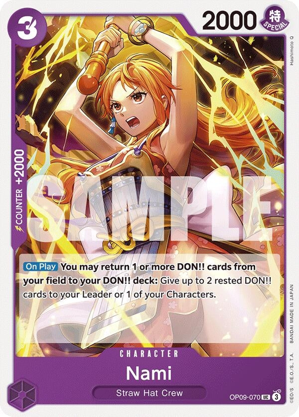 Image for Nami (070) (OP09-070) (OP09) - One Piece Card Game